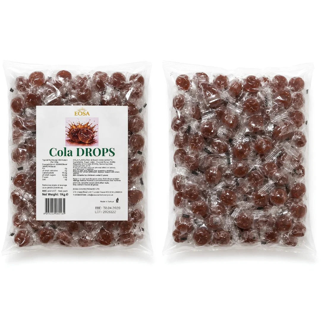 Eosa Cola Drops Hard Boiled Candy - 1kg