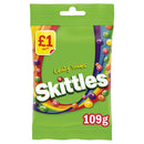 Skittles Crazy Sours 109g Bag PMP £1 - 14 Count