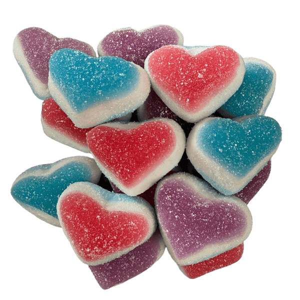 Haribo Fizzy Foam Love Hearts - 1kg