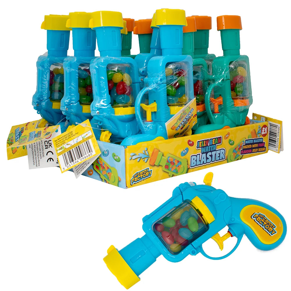 Crazy Candy Factory Jelly Bean Water Blaster 35g - 12 Count