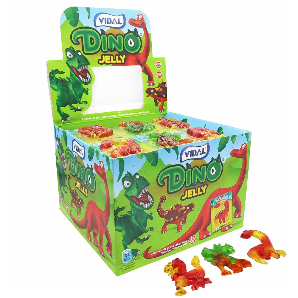 Vidal Jelly Dino - 66 Count