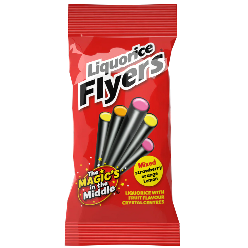 Maxilin Liquorice Flyers - 12 Count