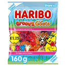 Haribo Groovy Goats PM £1.25 Share Bags 160g - 12 Count
