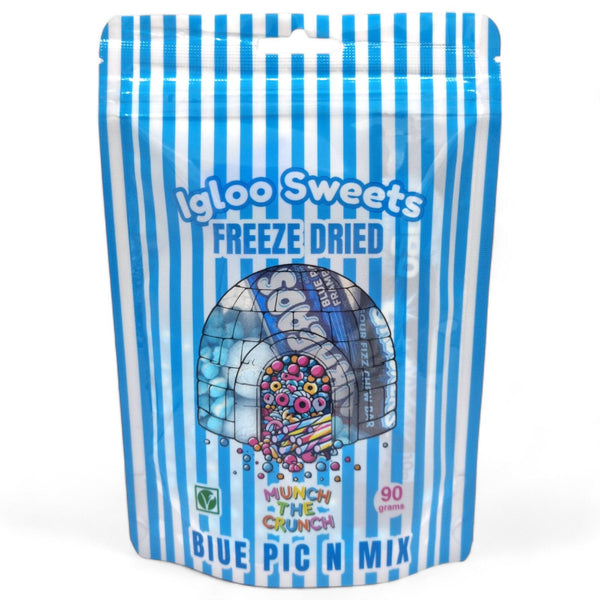 Igloo Sweets Freeze Dried Blue Candy Pick N Mix 90g