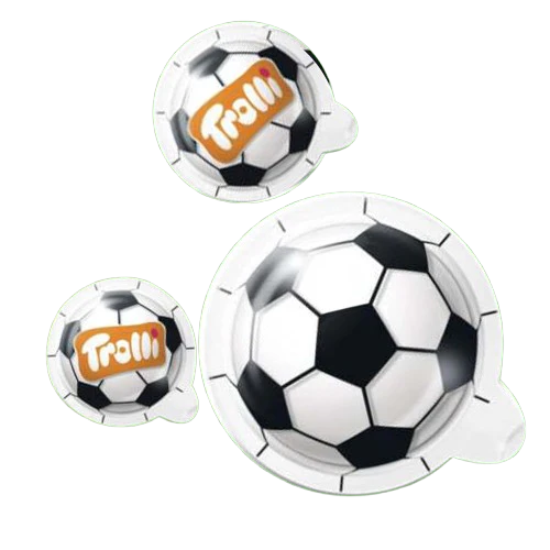 Trolli Super Kick Football 3D Candy - 60 Count