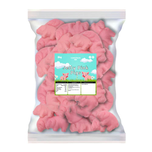 Candycrave Jelly Pink Pigs - 2kg