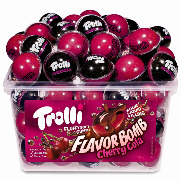 Trolli Cherry Cola Flavorbomb 3 D Candy 60 Count