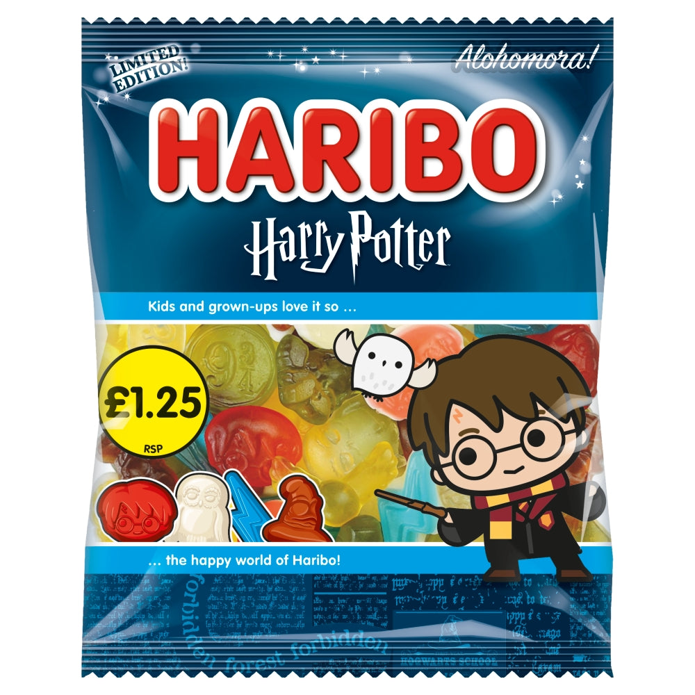 Haribo Harry Potter PM £1.25 Share Bags 160g - 12 Count
