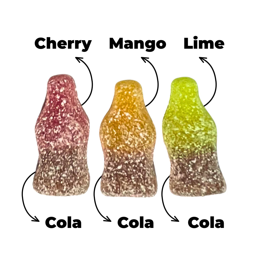 Candycrave Vegan Fizzy Tropical Cola Bottles - 2kg