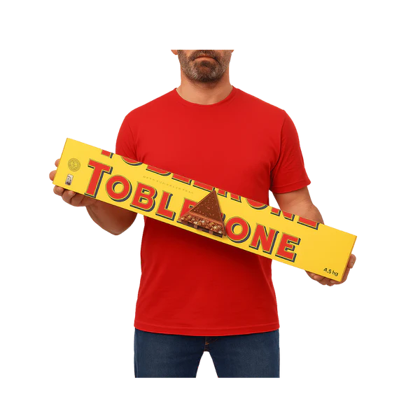 Toblerone GIANT Milk Chocolate Extra Large Gift Bar 4.5kg