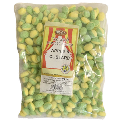Brays Apple & Custard Un-Wrapped  - 2.75kg