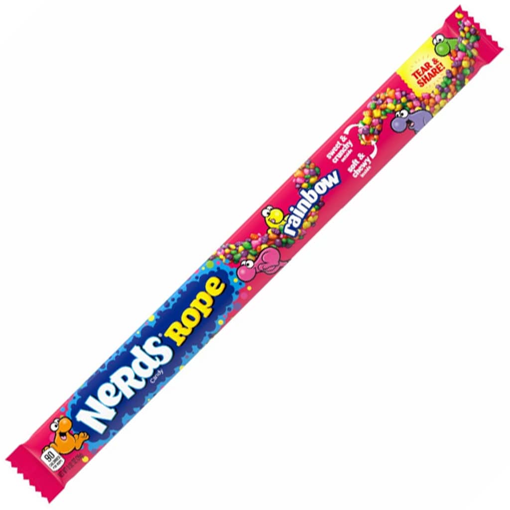 Nerds Rainbow Ropes 24 Count