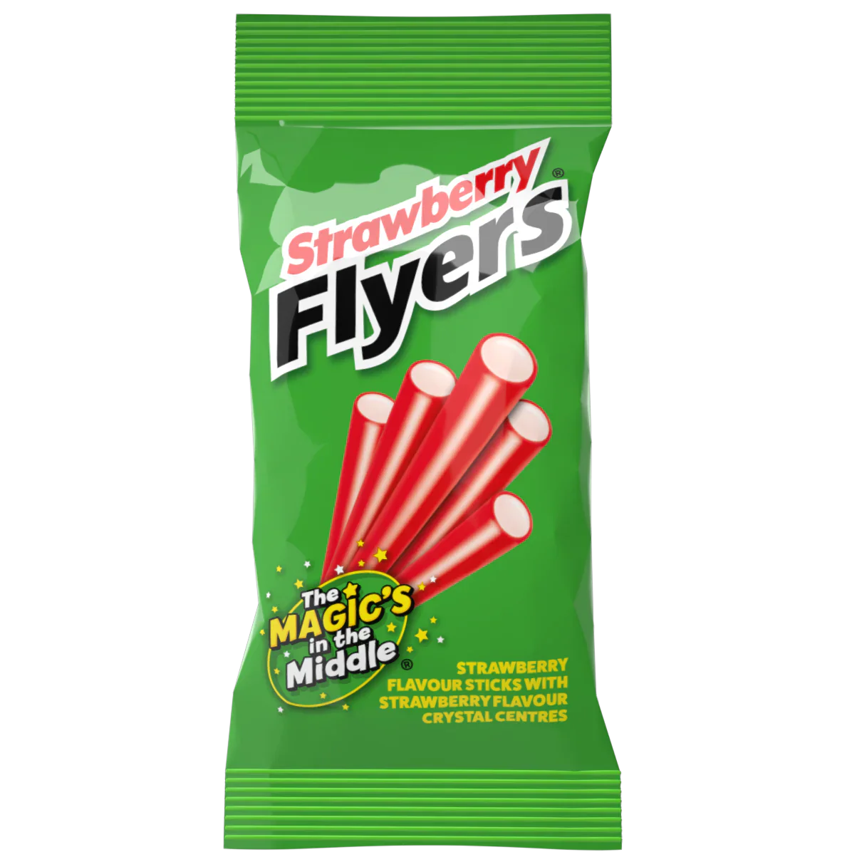 Strawberry Flyers Pre-Pack 75g - 12 Count