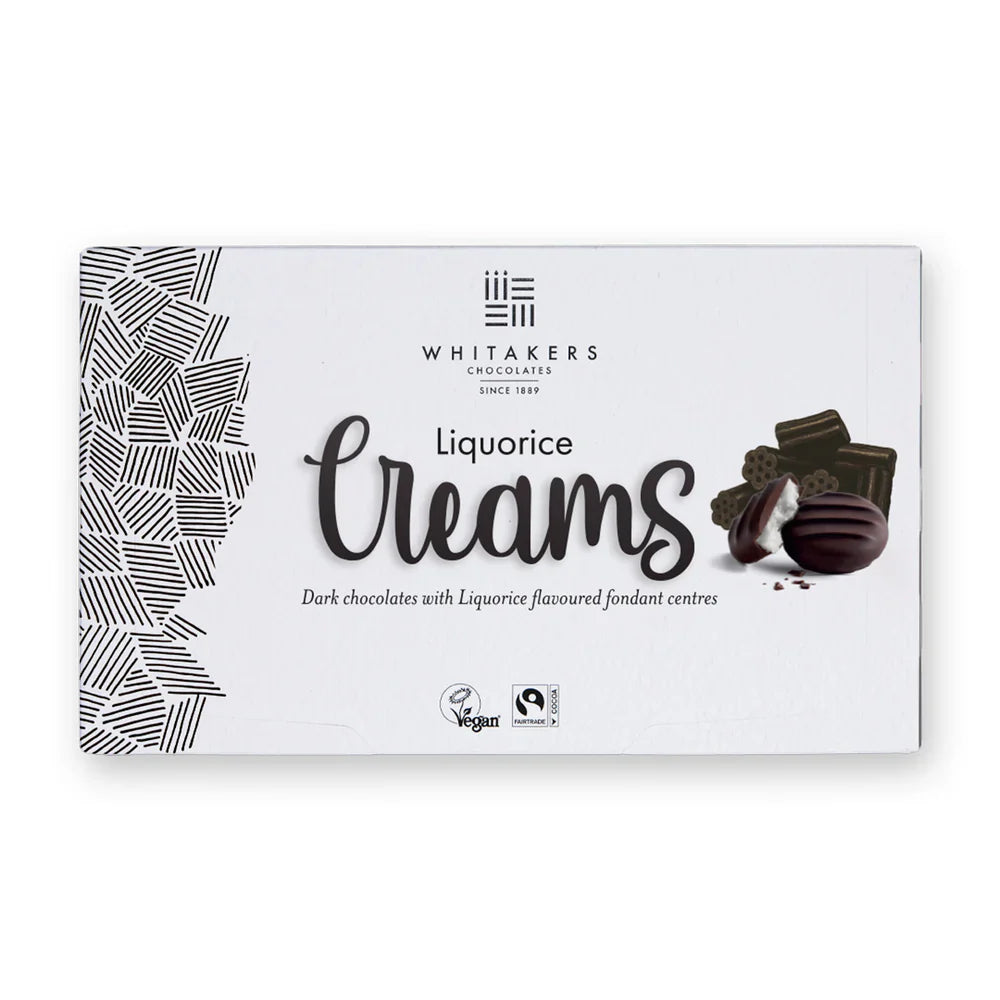 Whitakers Liquorice Creams 150g - 14 Count