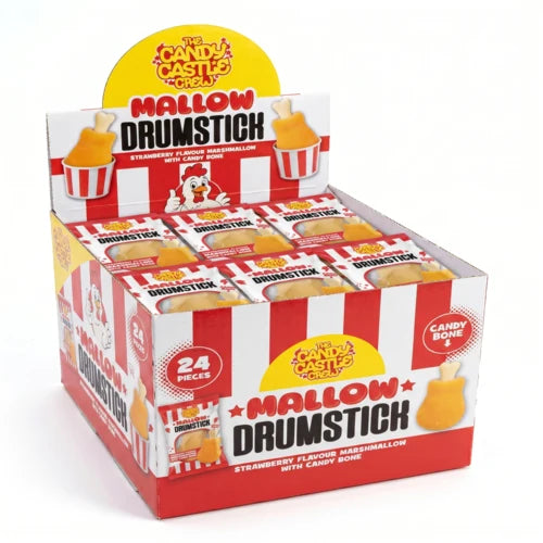 Rose Mallow Novelty Drumstick - 24 Count