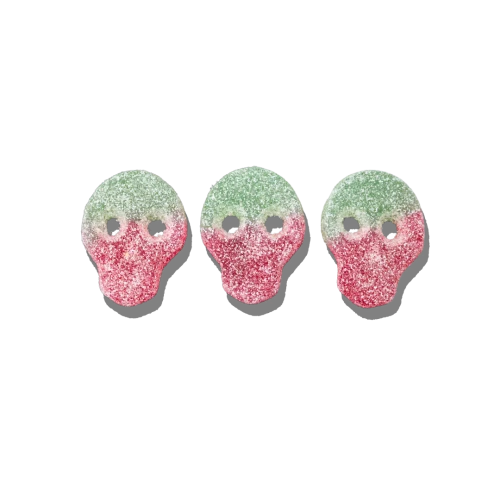 Candycrave Vegan Fizzy Watermelon Skulls - 2kg