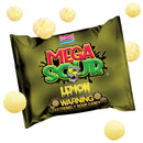 Barnett's Mega Sour Lemon Candy Bags 104g - 12 Count