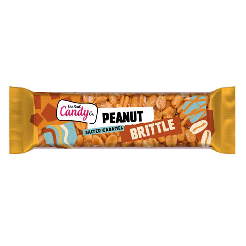 Candy Co Salted Caramel Peanut Brittle - 12 Count