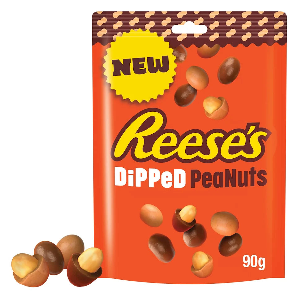 *DELISTED* Reese's Dipped Peanuts Pouch 90g - 10 Count *BBD 06/26*