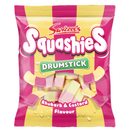 Swizzels Rhubarb & Custard Drumstick Squashies 120g - 12 Count