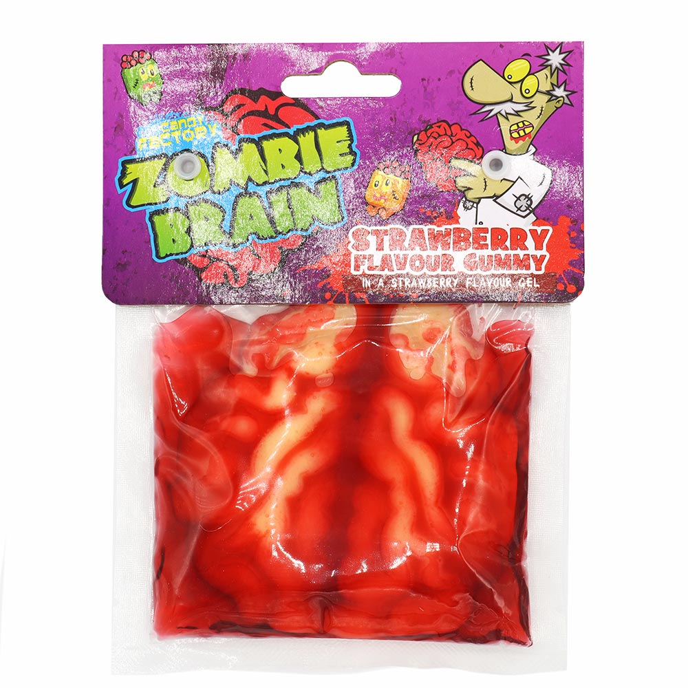 Crazy Candy Factory Zombie Brain 120g - 12 Count