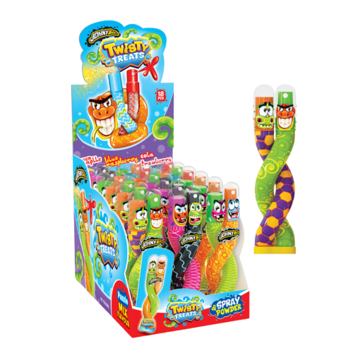 Johnny Bee Twisty Treats Spray & Powder - 18 Count