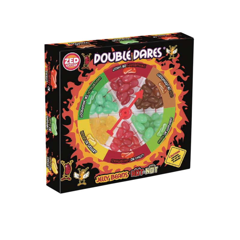 Zed Candy Double Dares Hot Or Not Jelly Bean Game 100g - 12 Count