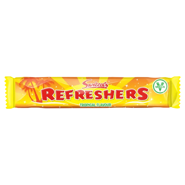 Swizzels Tropical Refreshers Chew Bar - 60 Count