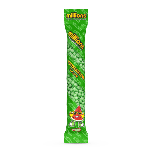 Millions Watermelon Tubes - 12 Count