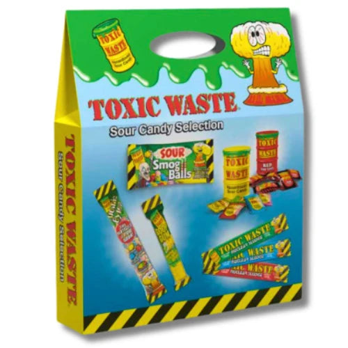 Toxic Waste Christmas Selection Pack Carry Gift Box - 295g