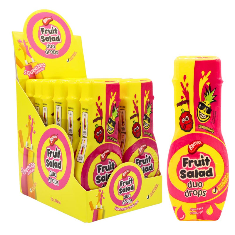 Barratt Fruit Salad Duo Drops 36ml - 12 Count
