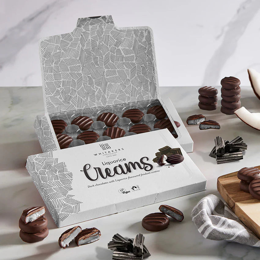 Whitakers Liquorice Creams 150g - 14 Count