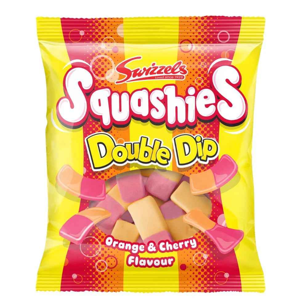 Swizzels Double Dip Squashies 120g - 12 Count