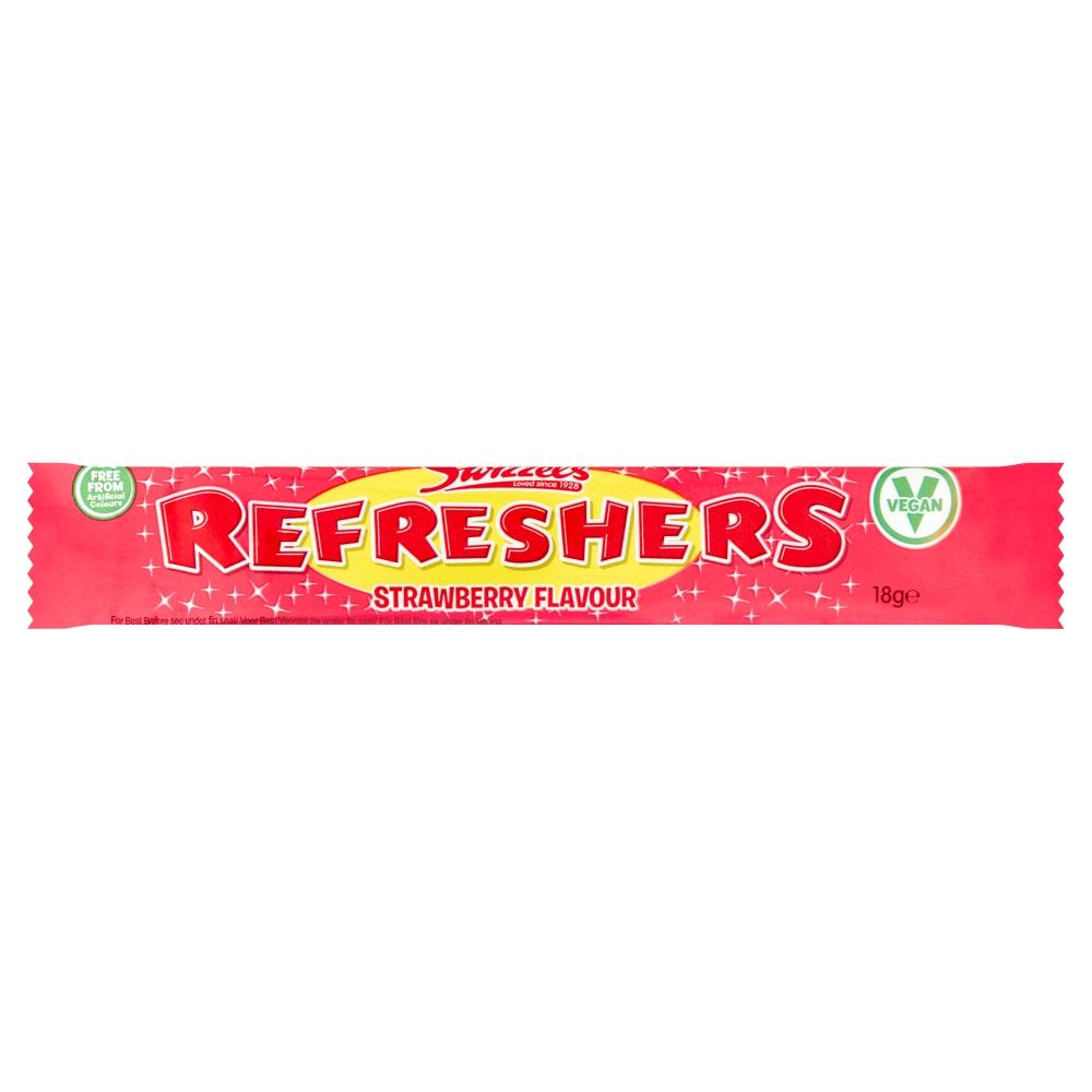 Swizzels Strawberry Refreshers Chew Bar - 60 Count
