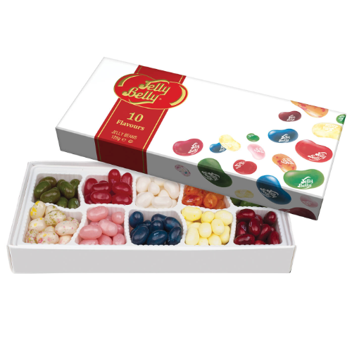 10 Flavour Jelly Belly Beans - 125g Gift Box