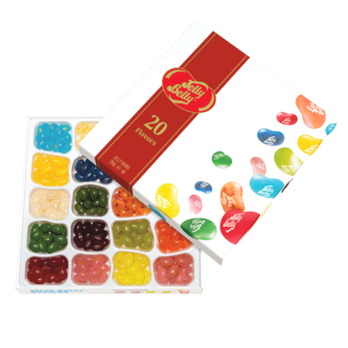 20 Flavour Jelly Belly Beans - 250g Gift Box