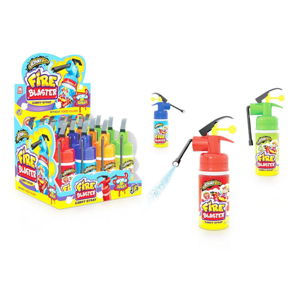Johnny Bee Candy Fire Blaster Spray - 18 Count