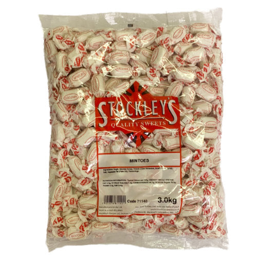 Stockleys Wrapped Mintoes - 3kg