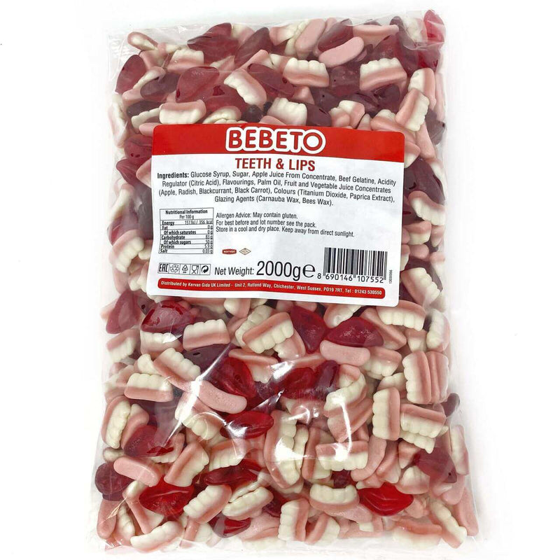 Bebeto Teeth & Lips - 2kg Bulk Bag