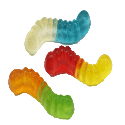 Appletons Mini Gummy Worms - 2kg