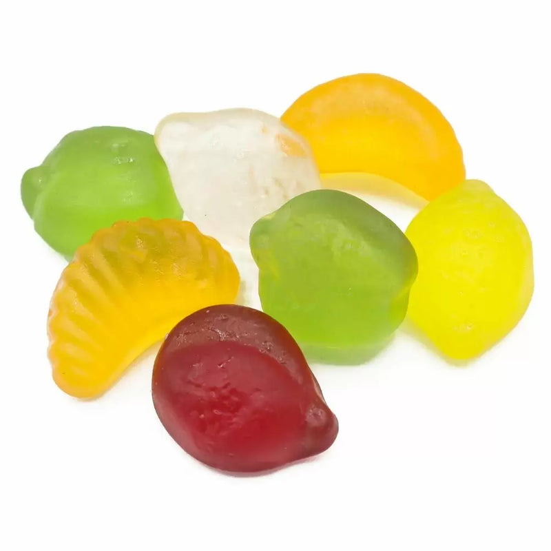 Sugar Free Jelly Fruit Shapes - 1.5kg Bulk Bag