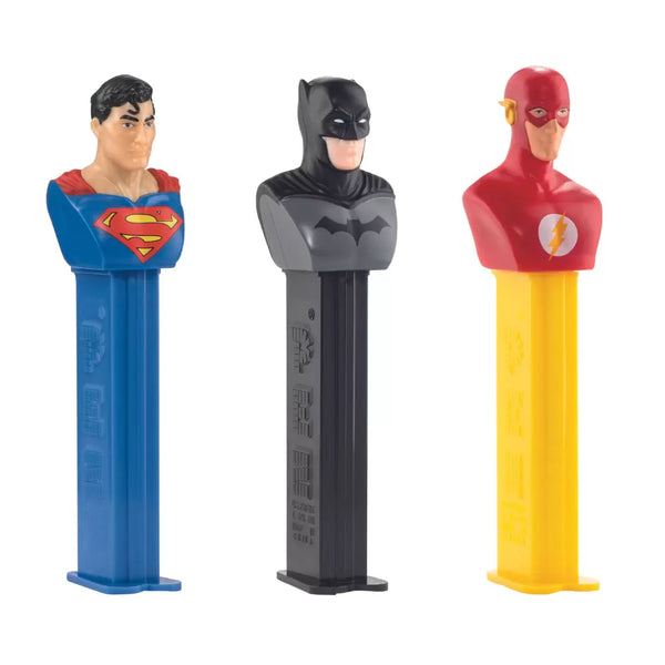 Pez DC Heroes 1+2 Dispensers - 12 Count