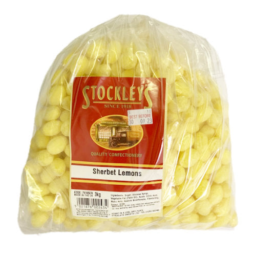 Stockleys Sherbet Lemons - 3kg