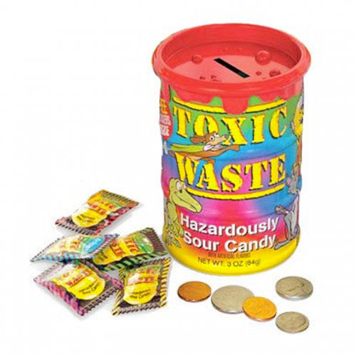 Toxic Waste Money Bank Tie Dye Gift Drum - 84g