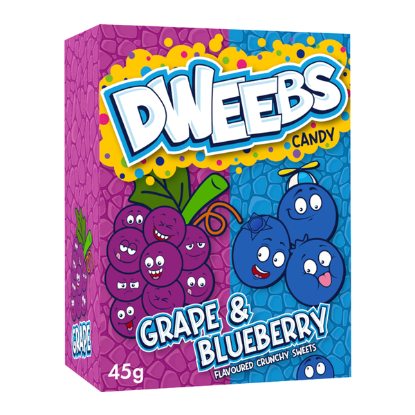 Dweebs Grape & Blueberry 45g - 24 Count
