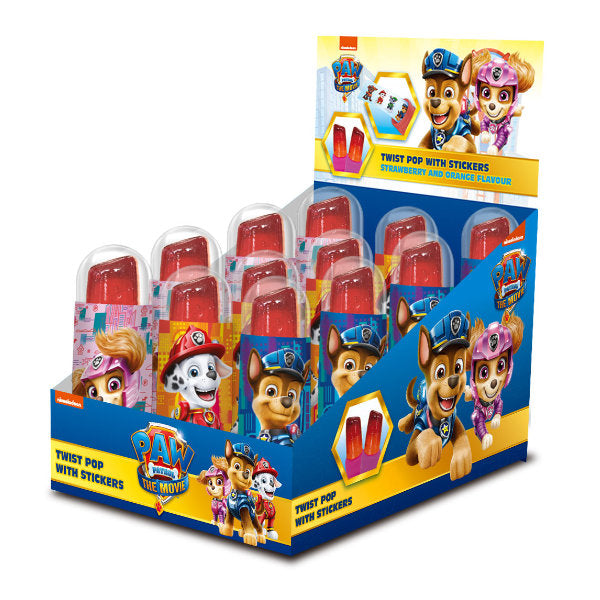 Paw Patrol Twister Pops - 12 Count