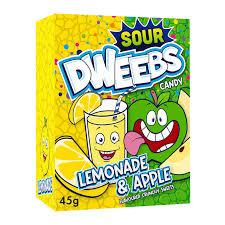 Dweebs Sour Lemonade & Apple 45g - 24 Count
