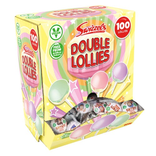 Swizzels Double Lollies - 100 Count