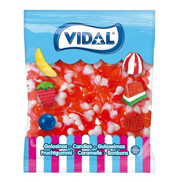 Vidal Jelly Bones - 1kg Bulk Bag