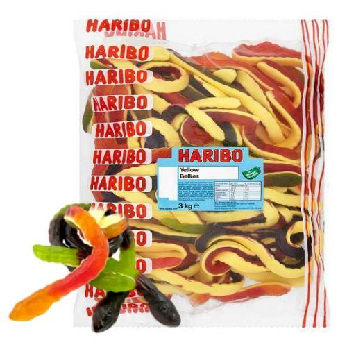 Haribo Yellow Bellies - 3kg Bulk Bag